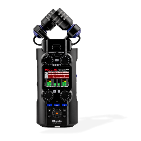 ZOOM H5 STUDIO prenosni avdio snemalnik